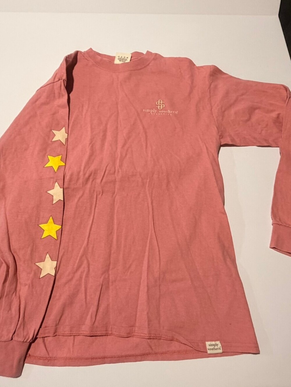 Simply Southern pink Raised by Trucks Country Music Jesus long sleeve shirt